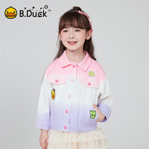 B.DUCK小黄鸭童装春秋牛仔外套105-150 FF1511081 商品图2