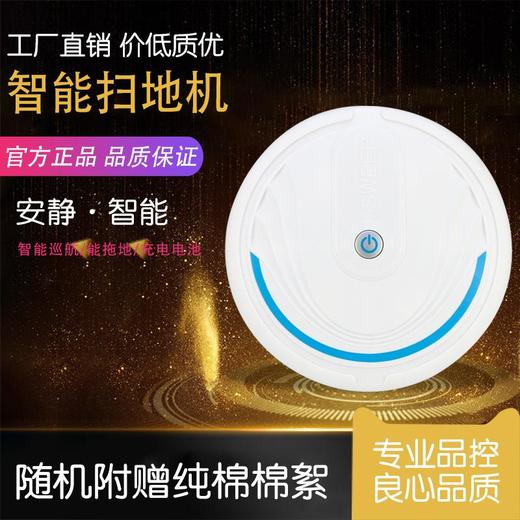 批发迷你智能扫地机器人家用毛发清理懒人扫地机厂家直供礼品批发 商品图2
