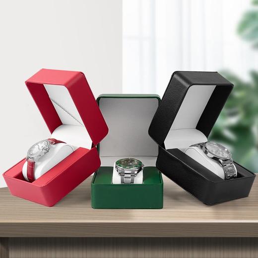 PU皮手表盒商务表盒饰品包装盒机械表收纳盒手表首饰礼盒 商品图1