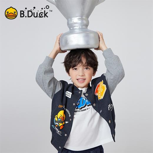 B.DUCK小黄鸭童装春秋针织外套105-150 BF1507071 商品图2