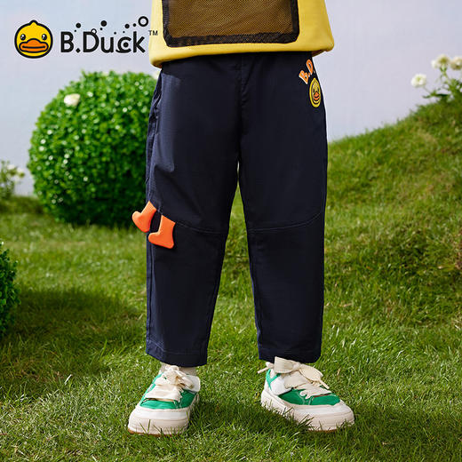 B.DUCK小黄鸭童装春秋休闲长裤90-130 BF1557021 商品图2