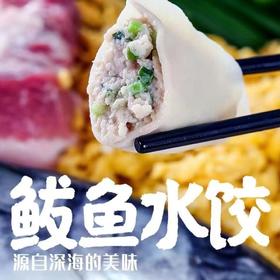 【超好吃！整整100个鲅鱼水饺】好吃到停不下来！纯手工制作，海鲜全家福鲅鱼水饺虾仁水饺纯手工速冻新鲜海捕鲅鱼肉