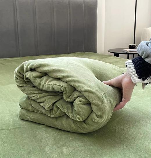 自然醒250g超柔软绵绵牛奶绒床笠双面冬季加绒加厚法兰绒床垫套罩珊瑚绒床笠LFS 商品图6