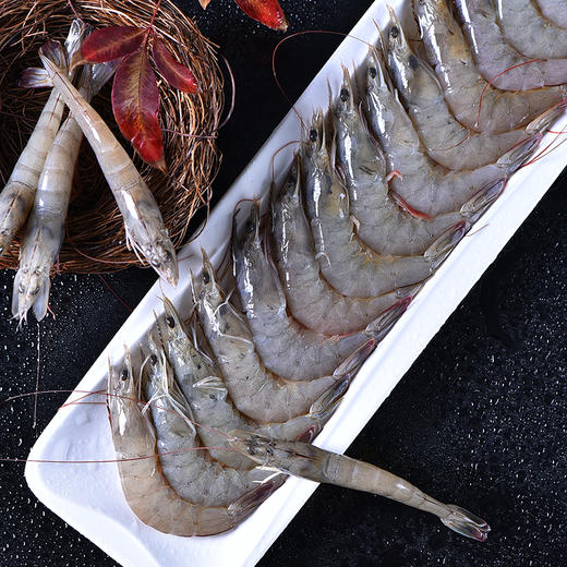 中洋鱼天下 南美白对虾 500g/盒 商品图0