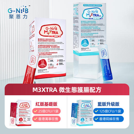 保税直发 G-NiiB 聚恩力 益生菌微生态护肠专业配方 28条/盒/x2/x3 商品图6