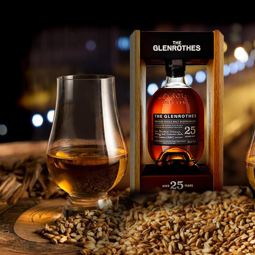格兰路思25年斯贝塞单一麦芽苏格兰威士忌700ml*1 商品图2