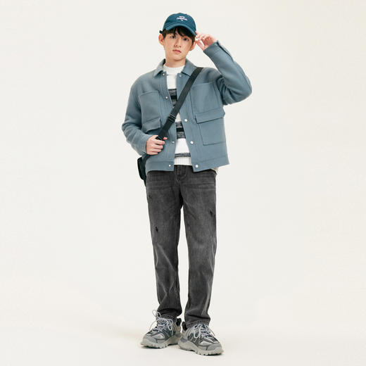 gxgjeans男装秋冬热卖夹克JC121011I 商品图2