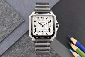 卡地亚山度士系列WSSA0009（大号）复刻手表一比一手表N厂C厂ZF厂VS厂AR厂BBR厂PPF厂AZ厂JF厂MKS厂TW厂EW厂AF厂V6厂OR厂OM厂3K厂XF厂CLEAN厂NOOB厂