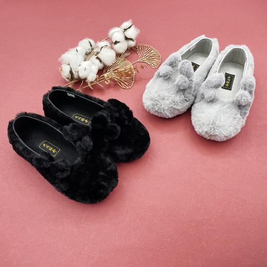 内联升女鞋千层底布鞋龙行龘龘女式居家鞋DN8695 商品图0