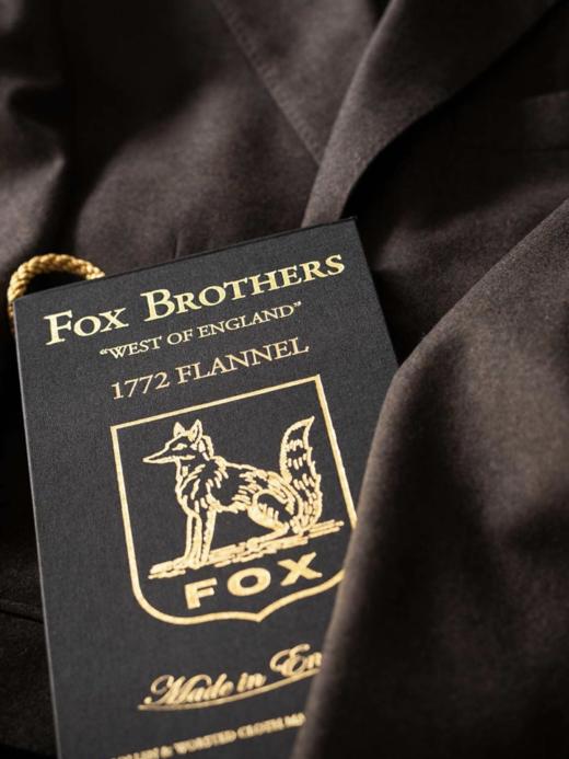 「爱好者直选26款」Fox Brothers 1772 Flannel 90%羔羊毛10%羊绒混织法兰绒全麻衬套装 商品图6