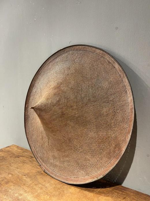 竹编尖顶宽沿大斗笠，顺丰包邮 商品图1