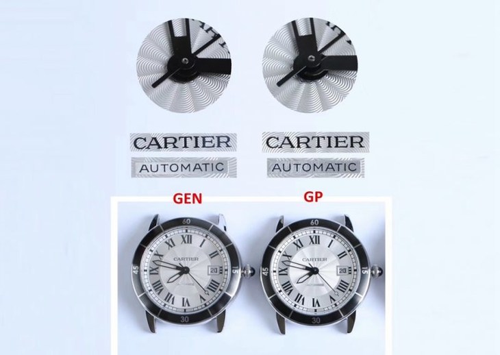 卡地亚Ronde de Cartier系列WSRN0002复刻真假对比评测