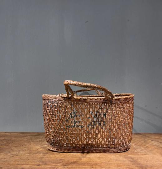 竹编双提环菜篮，顺丰包邮 商品图4