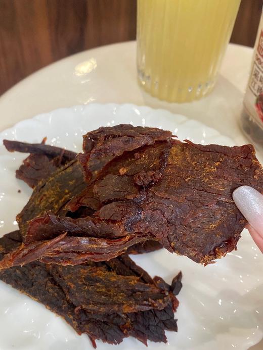 //【卤趣牛肉干】爱吃肉🥩的宝子们这款牛肉干，入口、会被惊艳到  温州地道特产－湖岭牛肉干 ✅牛肉干肉质紧实细腻 商品图2