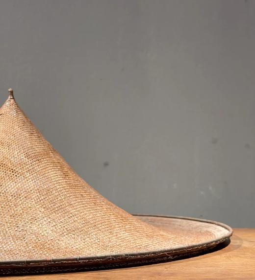 竹编尖顶宽沿大斗笠，顺丰包邮 商品图2