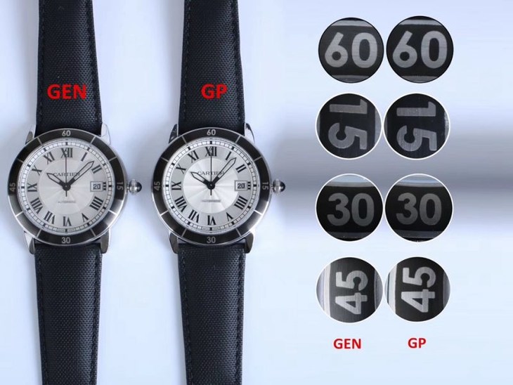 卡地亚Ronde de Cartier系列WSRN0002复刻真假对比评测