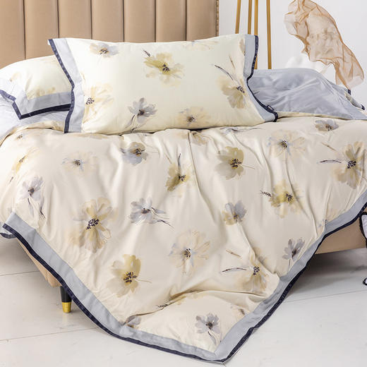 多喜爱 60S贡缎长绒棉法式轻奢四件套 瑰夏/依索hlcs 商品图10