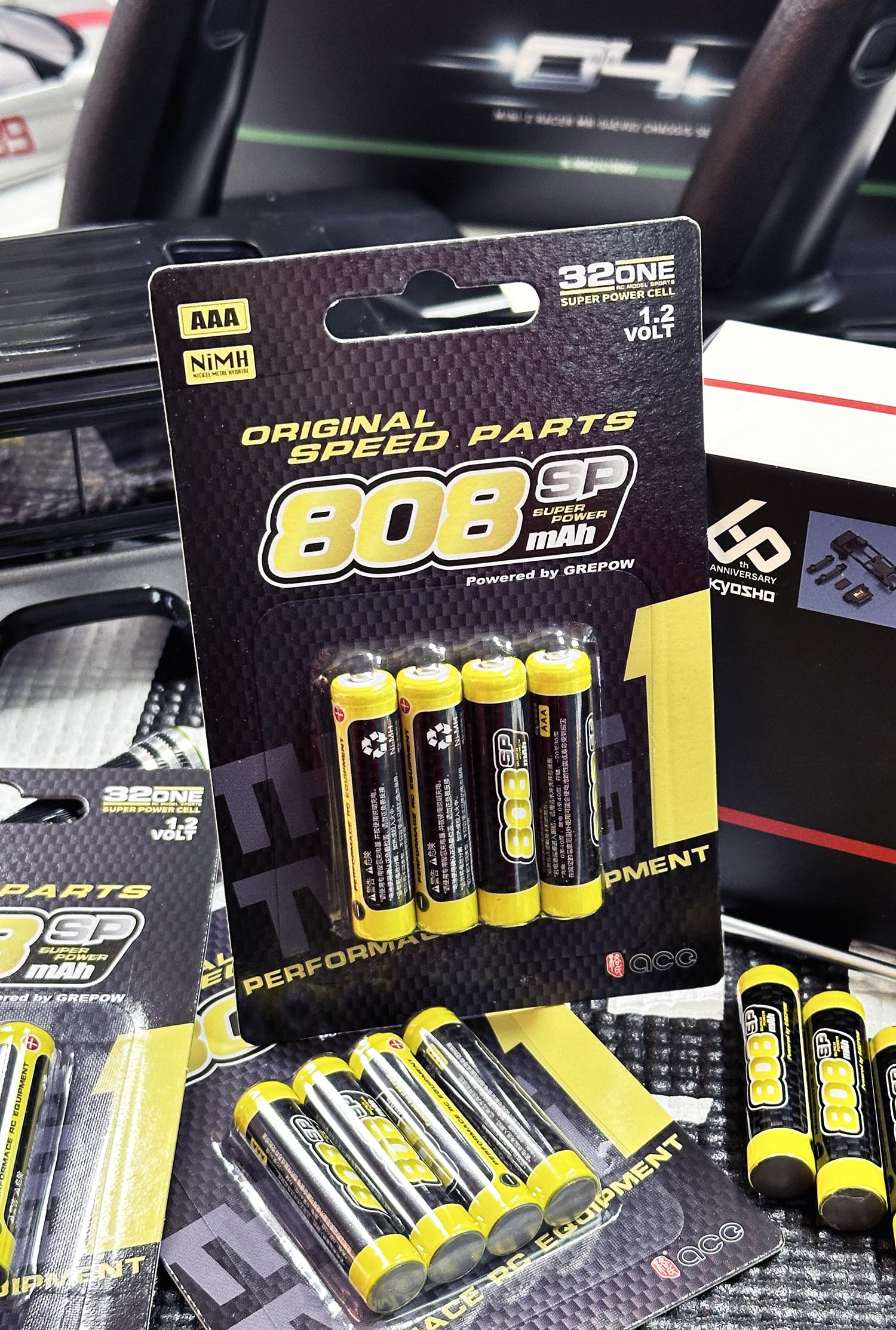 京商 KYOSHO Mini-Z 321HOBBY 808SUPER POWER CELL 镍氢动力电池 AAA (7号)