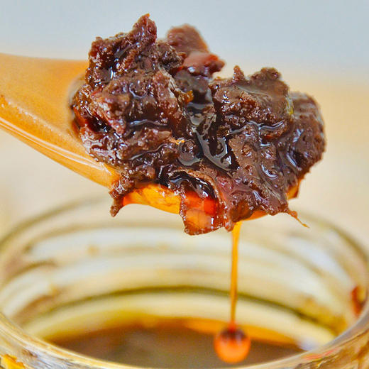 鸿兴源1913香辣牛肉酱/香菇酱 168g*6罐装 香辣味 拌饭酱 商品图2