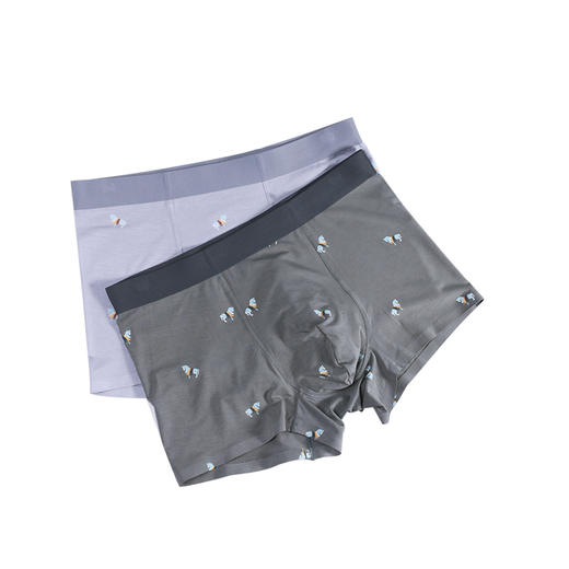 美季美优莫代尔印花男士平角内裤N356310 商品图4