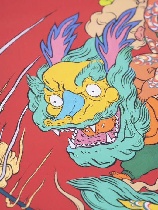 稀奇艺术新品 合作艺术家文那作品《龙里个龙》版画 商品图2