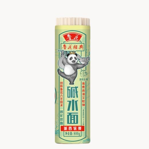 鲁花经典熊猫碱水面1.5圆800g/袋 商品图0
