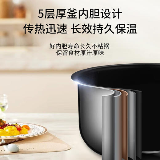 【家居】海尔（Haier）触控彩显电饭煲 HRC-C130ADZ 商品图2