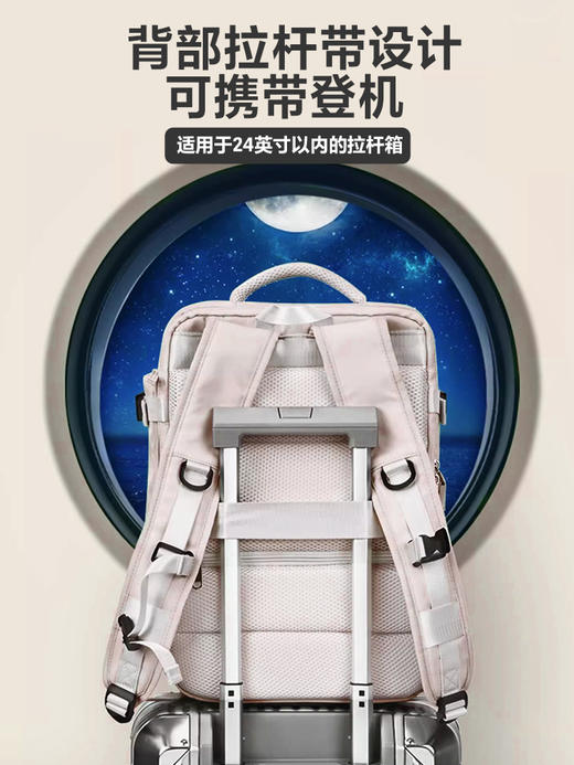 维多利亚旅行者短途旅行登山出差电脑包双肩包背包7051 商品图3