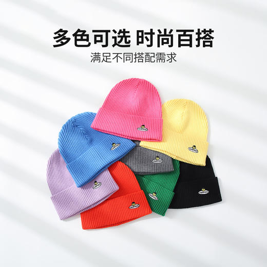 【多色潮流针织帽】男女同款 ❗英氏YeeHoO品牌秋冬帽子系列 商品图6