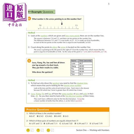 预售 【中商原版】英国CGP 11+ CEM Maths Study Book (with Parents’ Guide & Online Edition) 商品图4