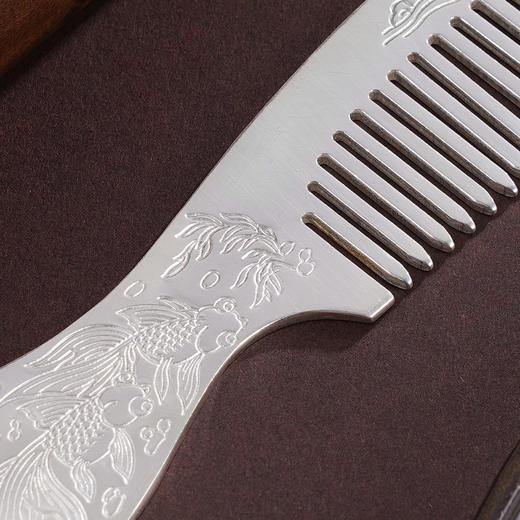 子佩集S999银金鱼满堂梳子【WSX0002】2312 商品图3