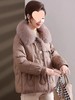 ALBB-中年妈妈冬装棉袄2023新款中老年女款新中式中国风洋气短款外套装 商品缩略图3