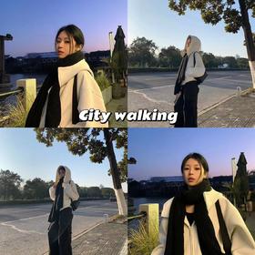 新品上身 | City walking ！卫衣搭工装裤超出片~💗