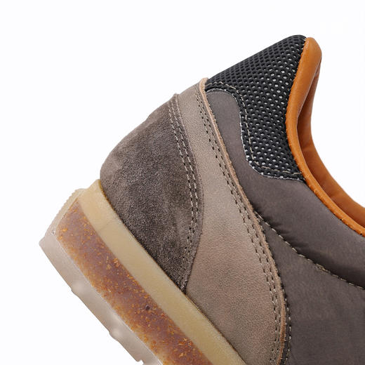 #断码特价36码（35码）#西班牙原产时尚超舒适高端轻奢休闲皮鞋女款C1259棕色(一脚蹬款式） 商品图9