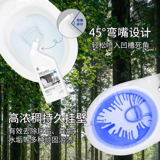 【直发】蔬果园阳光松木洁厕剂（强效去垢型）500g*3 商品图4