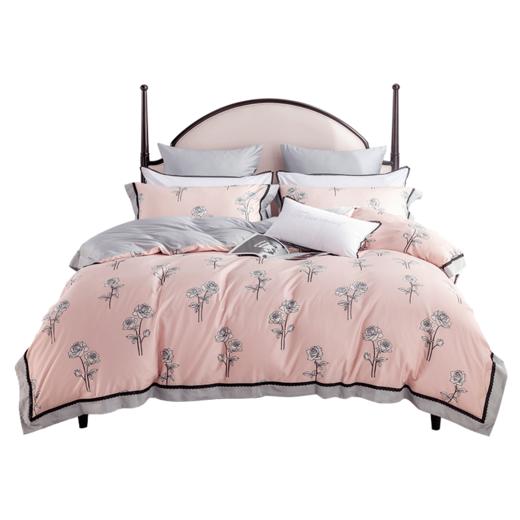 多喜爱 60S贡缎长绒棉法式轻奢四件套 瑰夏/依索hlcs 商品图5