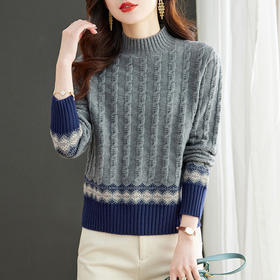 CC 1062半高领毛衣加厚内搭打底衫