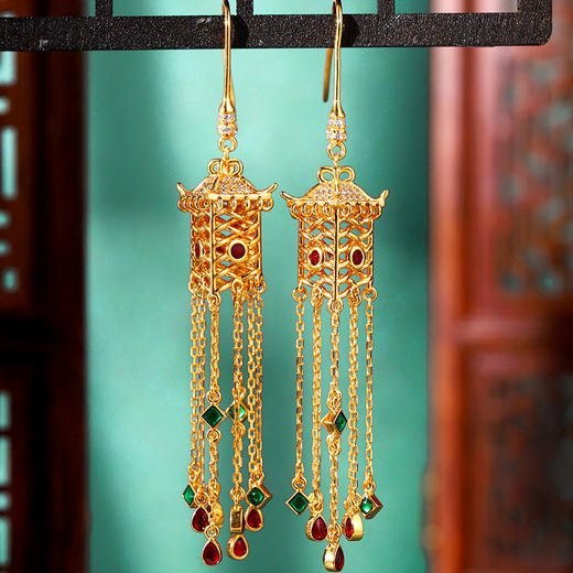 燕和同喜耳环 商品图0