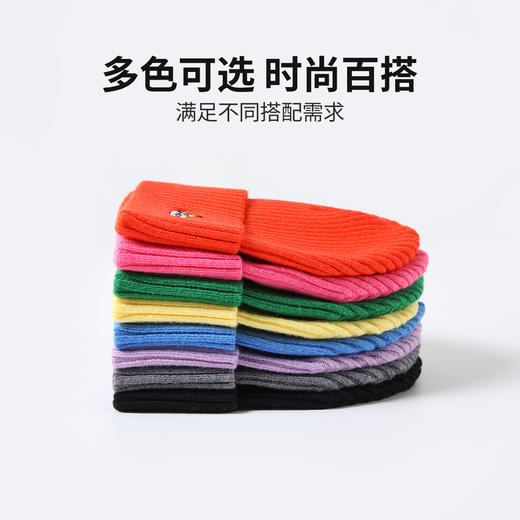 【多色潮流针织帽】男女同款 ❗英氏YeeHoO品牌秋冬帽子系列 商品图7
