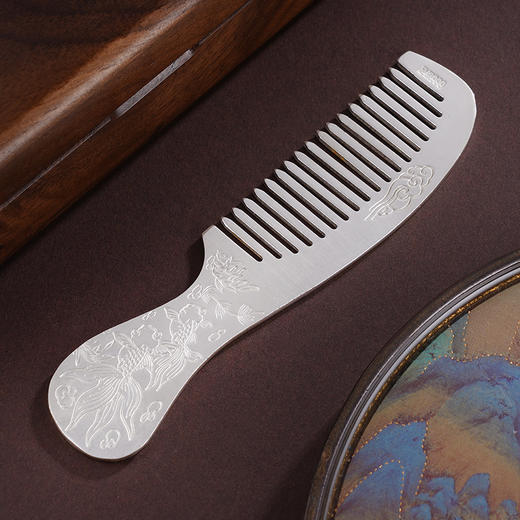 子佩集S999银金鱼满堂梳子【WSX0002】2312 商品图1