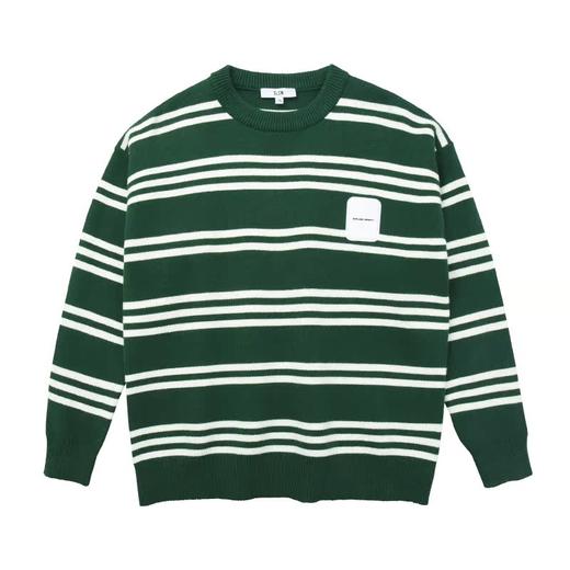 徐太浪日系复古美式条纹毛衣男ins潮秋冬宽松内搭针织打底衫上衣 商品图4