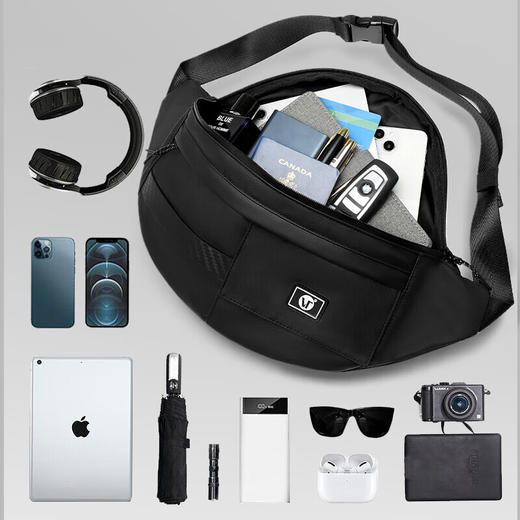 维多利亚旅行者潮流机能大容量斜挎包单肩包邮差包5076 商品图2