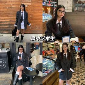 新品上身 | 韩高女学生减龄look，一套真的超减龄！🉑