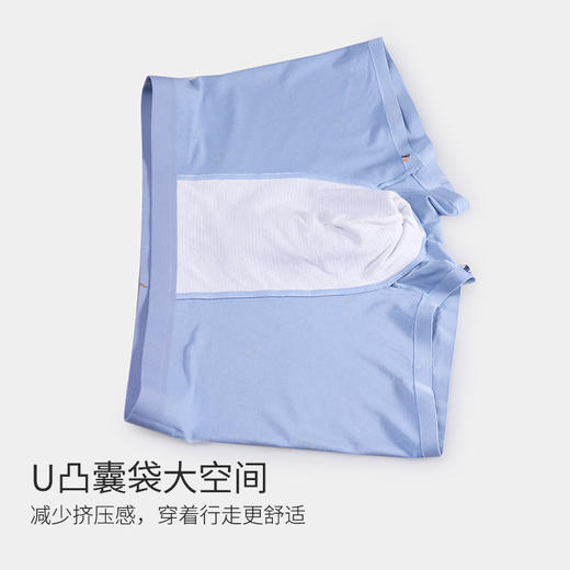 美季美优莫代尔印花男士平角内裤N356309 商品图3