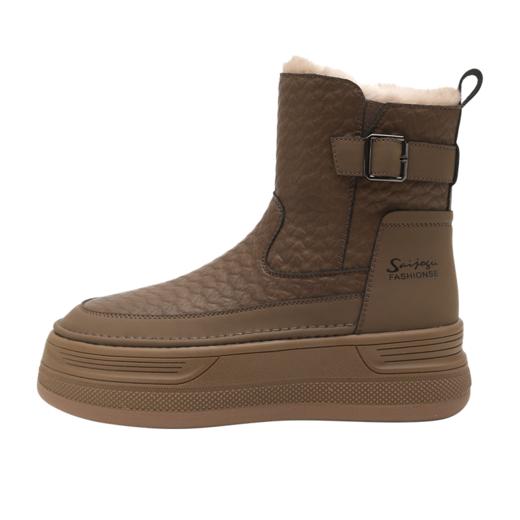 品质好货| Safiya/索菲娅2023加绒加厚户外兔毛雪地靴 SF3411A719 商品图10