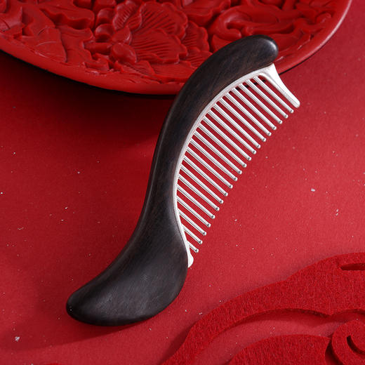 子佩集S999银瑞云仙踪梳子【YJSZ012】2312 商品图3