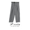 01-1 潘依绣丁丁宠粉 定制格子休闲西装裤 W-6541 商品缩略图0
