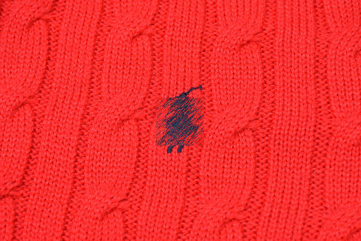 小马标 经典纽花 90%羊毛 高领半拉链套头针织衫 6色 PT-1155 商品图5