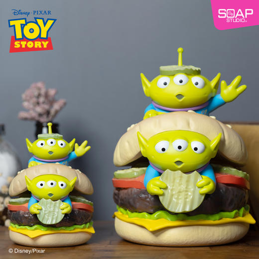 Soap Studio 玩具总动员系列 三眼仔果冻汉堡人偶
 商品图1