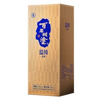 百年糊涂 蓝纯 52度500ml*瓶 商品图1